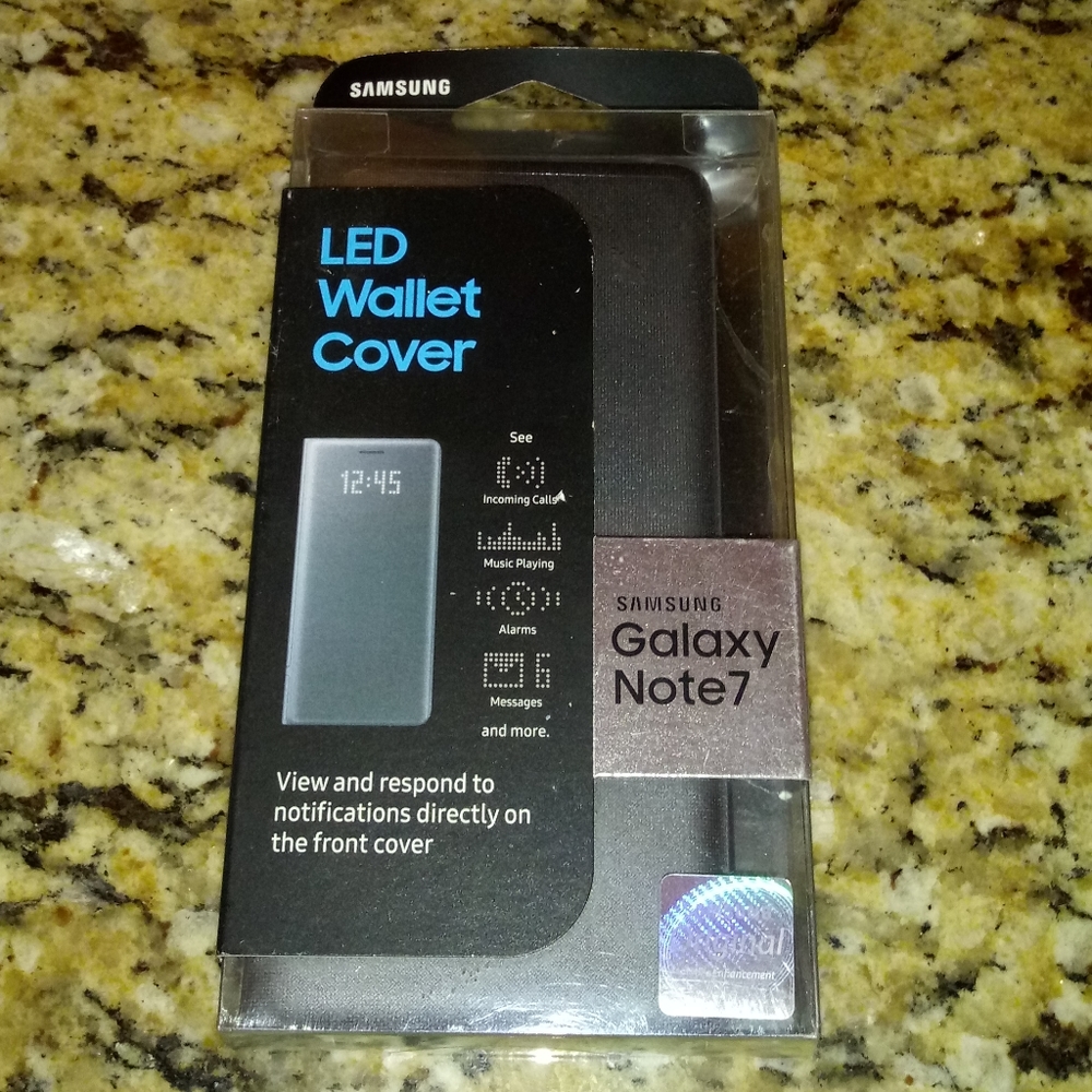 1121 Samsung Galaxy Note 7 LED Wallet Cover